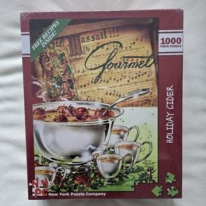 New and Sealed New York Puzzle Company Holiday Cider Puzzle